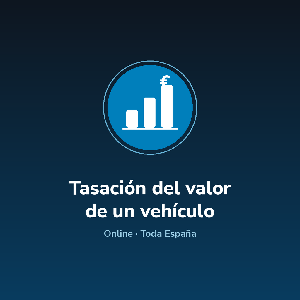 Tasación del valor de un vehículo